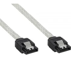 InLine SATA - SATA, 0,75 m, Pilka (27307R)