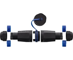 InLine RJ45 Keystone korpuso jungtis IP68 su dangteliu