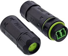 InLine Šviesolaidinis jungtis LC IP68 2x2 LC lizdas Outdoor M20