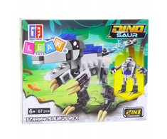Inne Konstruktorius 2in1 dinozauras / robotas Tyrannosaurus Rex 67 vnt.