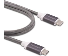 USB kabelis Innergie USB-C - USB-C 1 m Pilkas (308217560)