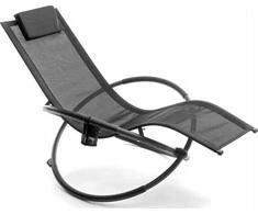 InnovaGoods Folding Orbital Rocking Sun Lounger Ro