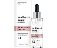 INOPHARM_Pure standartinis serumas su 10% niacinamido ir 1% cinko 30 ml