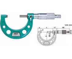 Insize Dydis MIKROMETR 200-225 STANDARTAS.