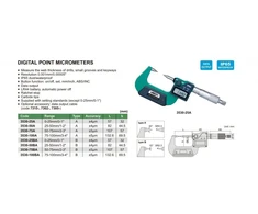Insize MIKROMETRAS SKAITMENINIS 0-25 TAŠKINIS IP54 TIPAS-B