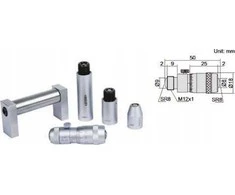 Nc System Insize Dydis MIKROMETRINIS SKERSMENS MATUOKLIS 2 TAŠKŲ. 50-500 mm RINKINYS