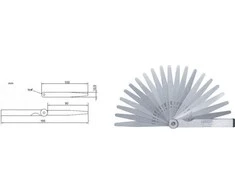 Insize MWSB siauras 0,02- 1,0 L = 100 (4602- 17)