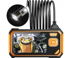Inskam PATIKRINIMO KAMEROS DUO ENDOSKOPAS DVI KAMEROS 5M 7LED 2x Full HD LCD 5,5mm