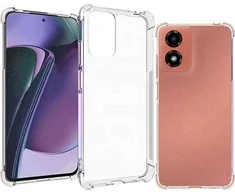 Dėklas INSMAT Insmat Impact Case galinis dangtelis, Motorola G04, skaidrus