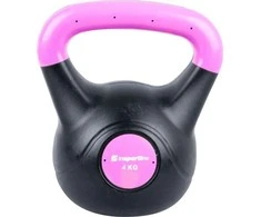 Insportline Vinilinė gira cementiniu užpildu Vin-Bell Dark 4kg