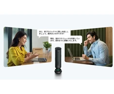 Insta360 Wave for Business konferencinis garsiakalbis su AI įrašymu, grafito juodas (Wave06)
