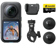 Kamera Insta360 X6 motociklo rinkinys juoda