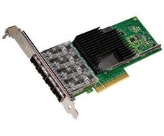 Karta jungiama į tinklą Intel Intel Ethernet Converged Network Adapteris X710-DA4 - Netzwerkadapter - PCIe 3.0 x8 - 10 Gigabit SFP+ x 4
