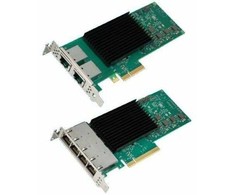 „Intel Ethernet Network Adapteris E610-XT2“ – tinklo adapteris – PCIe 4.0 x4 – 10 gigabitų eternetas x 2 – kelių pakuočių rinkinys