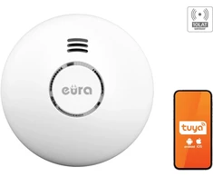 EUA BELAIDIS DŪMŲ IR ŠILUMOS JUTIKLIS SD-72A2-TY Wi-Fi, Tuya Smart EURA