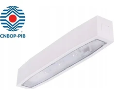 Intelight 3,5W avarinis šviestuvas SUPREMA SO 650 NM 2H AT IP54 NT, baltas