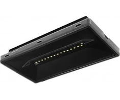 Intelight Evakuacinis/avarinis šviestuvas VELLA LED ECO SO 125 A 1H MT IP44 BLK / INLEWA 93696