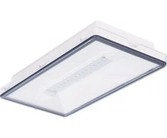 Intelight 3,5W avarinis/evakuacinis šviestuvas VELLA SO 125 M 1H MT IP65, baltas