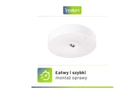 Intelight Oprawa awaryjna natynkowa Starlet Round LED SC 150 A 3H MT IP20 / 91699