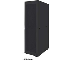 INTELLINET 18,3 cm 19 colių serverio spintelė „Basic Line 26U“, 1308 x 600 x 1000 mm, aukštis x plotis x gylis, plokščia pakuotė, keliamoji galia 600 kg, juoda
