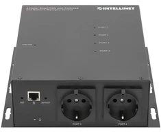 Intellinet 4-krotny Smart PDU przełączalny su zarządzaniem siecią (716673)