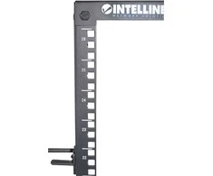 „Intellinet 714242“ 19 colių 26U stovo rėmas, reguliuojamo gylio, dvigubi stulpai