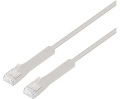Intellinet Kabelis krosowe Flexi Cat6a F/FTP 0.5m 10G miedź pilka (745123)
