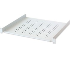 Intellinet 914888 lentyna 1U 400 mm 19 colių lentyna 2 taškų perforuota pilka_