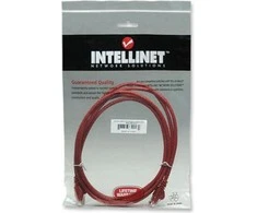 Intellinet patch 6 kat.UTP 3.0m raudonas kabelis, 342179