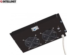Intellinet aušinimo skydelis 2x23W stovas 19" lubos su termostatu