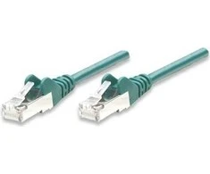 Intellinet „Network Solutions“ jungiamasis laidas Cat5e FTP RJ45, 20 m, žalias, 100 % varis, Intellinet (332552)