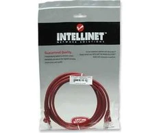 Intellinet „Network Solutions“ jungiamasis kabelis Cat5e UTP 7,5 m, raudonas (319898)