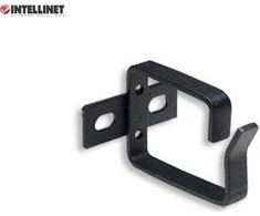 Intracom INTELLINET 919586 Intellinet vieno kabelio kabykla lentynoms ir spintelėms 44x44x68mm plieno Juodas