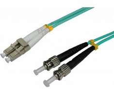 „Intellinet Network Solutions“ optinio pluošto ST-LC dvipusis 1m 50/125 OM3 (305809)