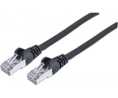 Intellinet Network Solutions RJ-45 / RJ-45 cat.6 S / FTP Juodas 1m (735308)