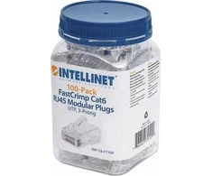 Intellinet 791090 RJ45 kištukas Cat6 UTP 100 vnt.