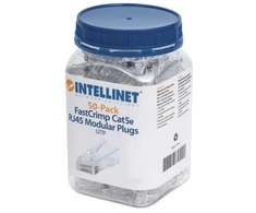 Intellinet RJ45 8P/8C Cat 5e UTP kištukas, daugiagyslis, 50 vnt.