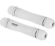 „Intellinet 561952“ lauko RJ45 PoE+ 30W, iki 1000 m, 2 vnt rinkinys, IP67