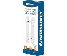 „Intellinet 561952“ lauko RJ45 PoE+ 30W, iki 1000 m, 2 vnt rinkinys, IP67