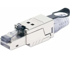 Intellinet 790741 RJ45 modulinis kištukas Cat6a 10G be įrankių, STP