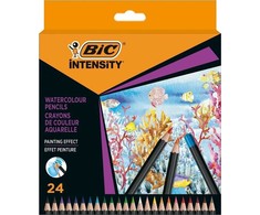 Bic Intensity akvarelinės kreidelės, 24 spalvos