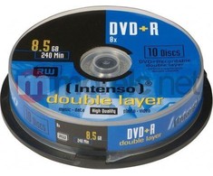 Intenso DVD + R DL 8,5 GB 8x10 vnt (4311142)