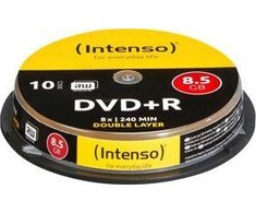 Intenso DVD + R DL 8,5 GB 8x10 vnt (4311142)