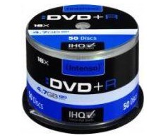 Intenso DVD + R 4.7 GB 16x 50 vnt (4111155)