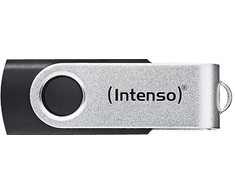 Pendrive Intenso Office Line 128GB Sidabrinė-juoda (3543491)