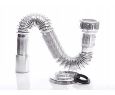 Inter Sano UNIVERSALUS SIFONAS DN 32 CHROME, IŠTRAUKIAMAS