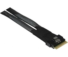Inter-Tech Inter-Tech 88885641 kabelis SAS 0,75 m 24 Gbit/s Juodas