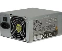 Inter-Tech HA-600AA2, PC-power supply - sidabrinis, 1x PCIe, 600 Watt