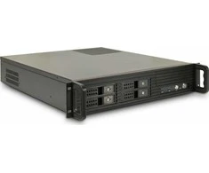 Inter-Tech IPC 2U-2504, Server-case - juodas, 2 Hheneinheiten