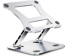 „Inter-Tech NBS-300“ aliumininis nešiojamojo kompiuterio stovas, 43,2 cm (17 colių),